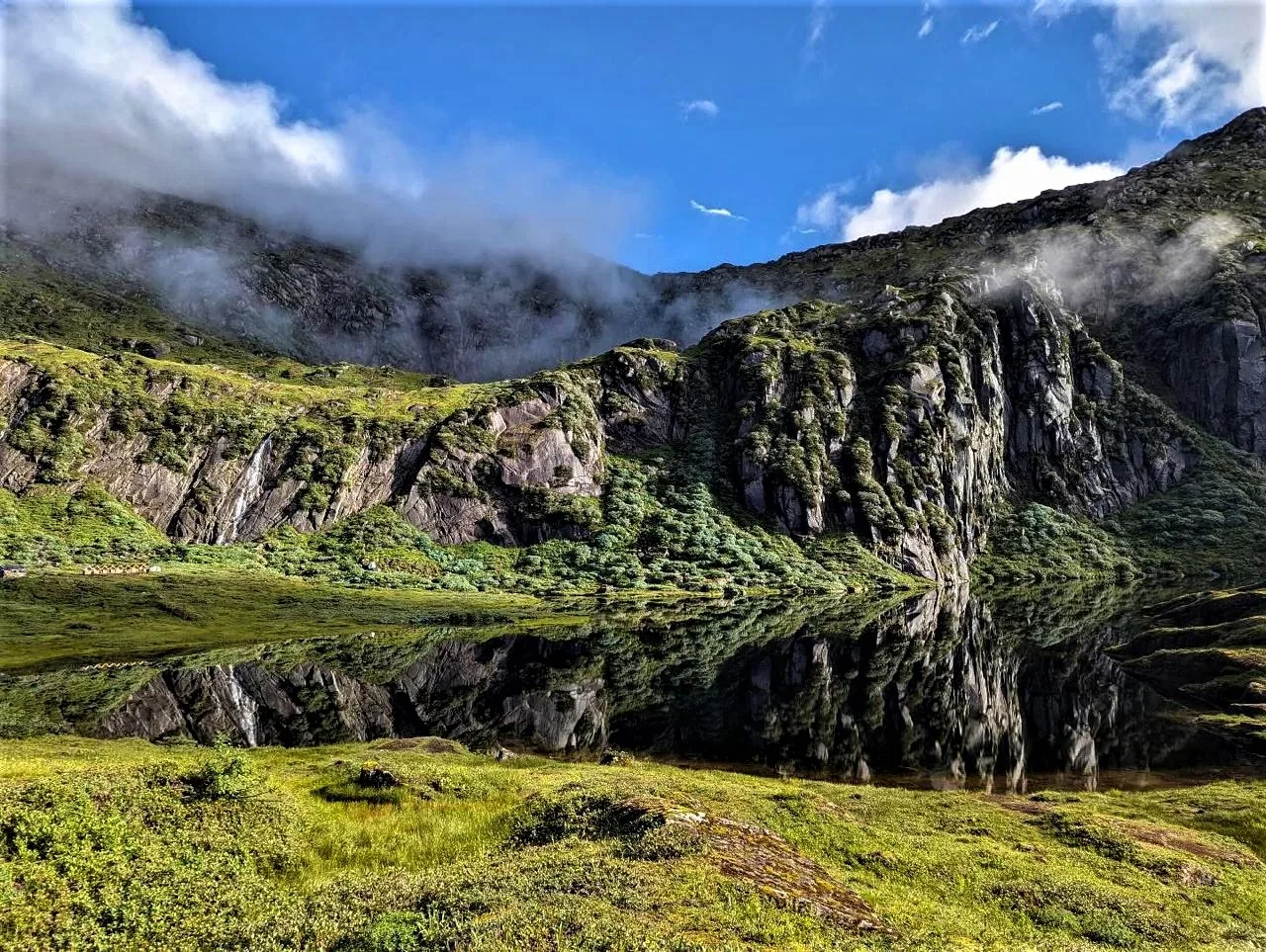 Remote Dri Valley landscape in Dibang Valley